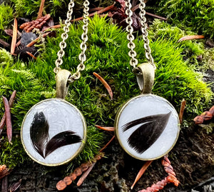 Feather locket outlet