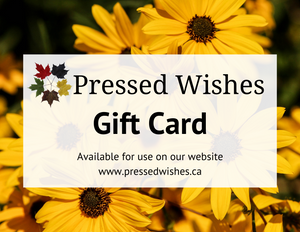 Pressed Wishes Gift Card