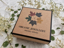 Pressed Wishes Organic Jewellery Box for Stainless Steel Locket Collection