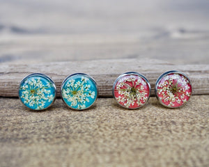 Queen Annes Lace Studs