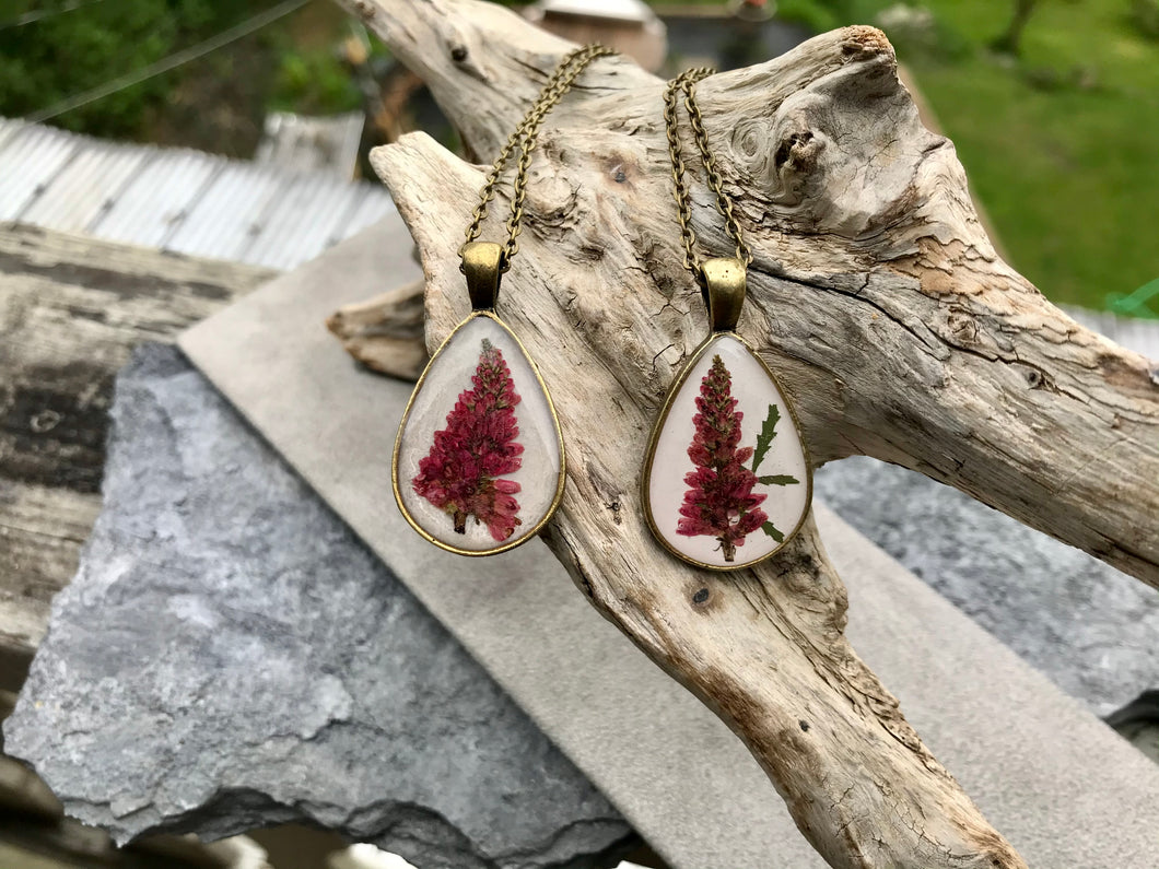 Pink Veronica Pendants