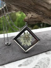 Real Pressed Edelweiss Necklace available for sale - Pressed Botanical Jewelry by Pressed Wishes
