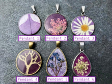 ONE OF A KIND Handmade Purple pendants - once they're gone, they're gone! Get yours today! 